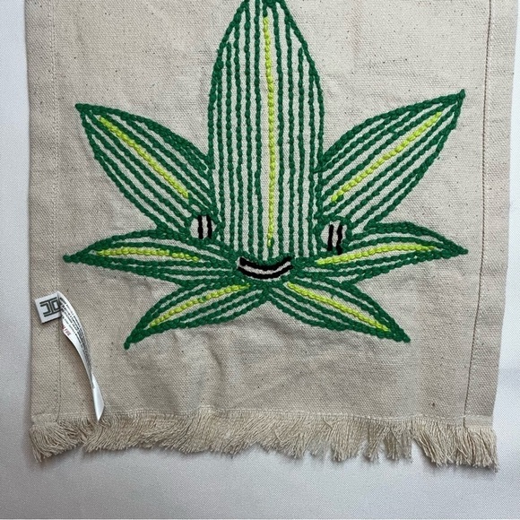 Urban Outfitters Mini Tufted Flag Textured Mary Jane 100% Cotton Tapestry NWT - Picture 12 of 15